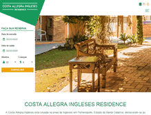 Tablet Screenshot of costaallegra.com.br